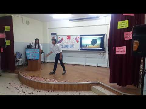 İslahiye Kız Anadolu İmam Hatip Lisesi 'Kudüs Şiirlerimiz'