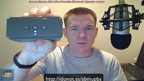 AmazonBasics Mini Portable Bluetooth Speaker review