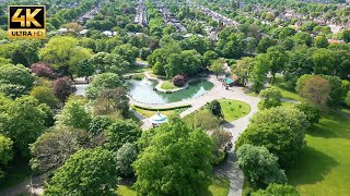 The Avenues From The Air | Bird's-eye View of Hull's Avenues and Pearson Park.