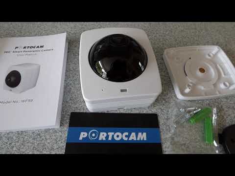 The portocam 360 security camera