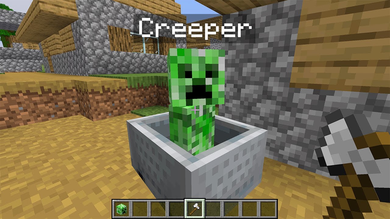 DON'T BE FRIENDS WITH CREEPER IN MINECRAFT BY BORIS CRAFT - YouTube
