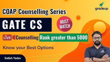 M.Tech IIT Admission 2021 | Admission Guidance for Rank more than 5000 in CS | Satish Sir