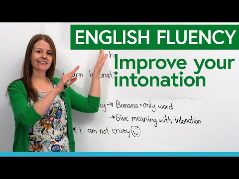 English Fluency: Improve your INTONATION with the Banana Game