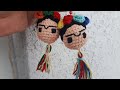 TIĞ İŞİ FRİDA ANAHTARLIK YAPIMI (crochet making frida keychain)