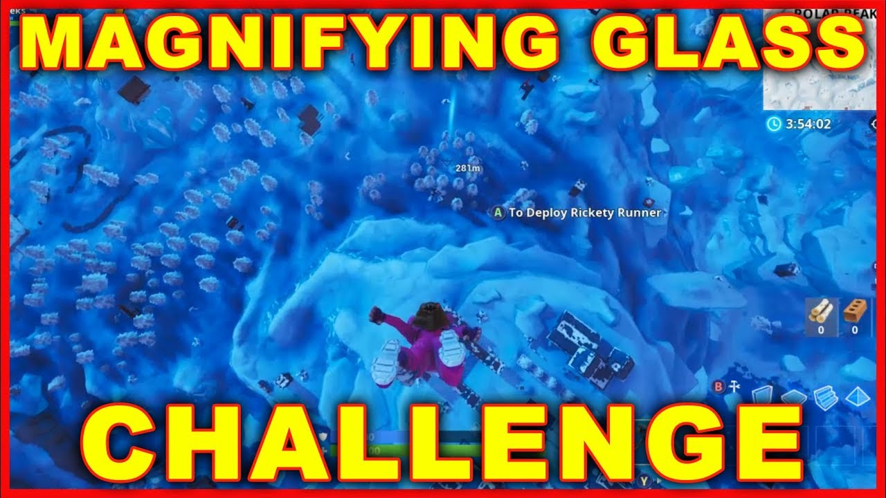 Fortnite Search Where The Magnifying Glass Sits Battle Star - fortnite search where the magnifying glass sits battle star challenge season 8 week 3