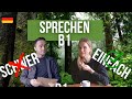 B1 Prüfung Sprechen -  ganz einfach - "easy", wenn du weißt,  wie