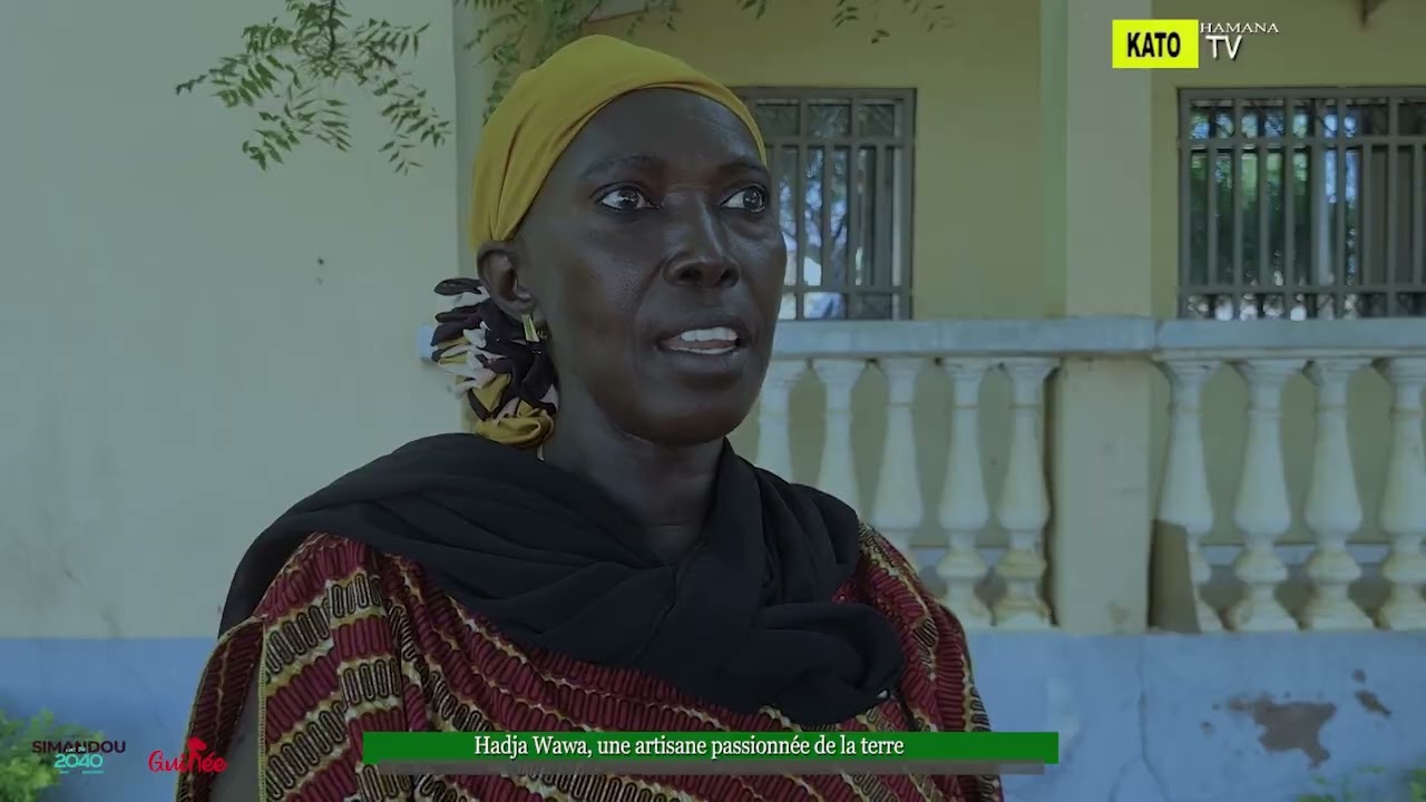 La plus grande productrice du fonio en Afrique Hadja Mawa kourouma 