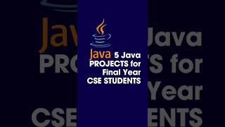 Java Projects for Final Year 2024 #shorts