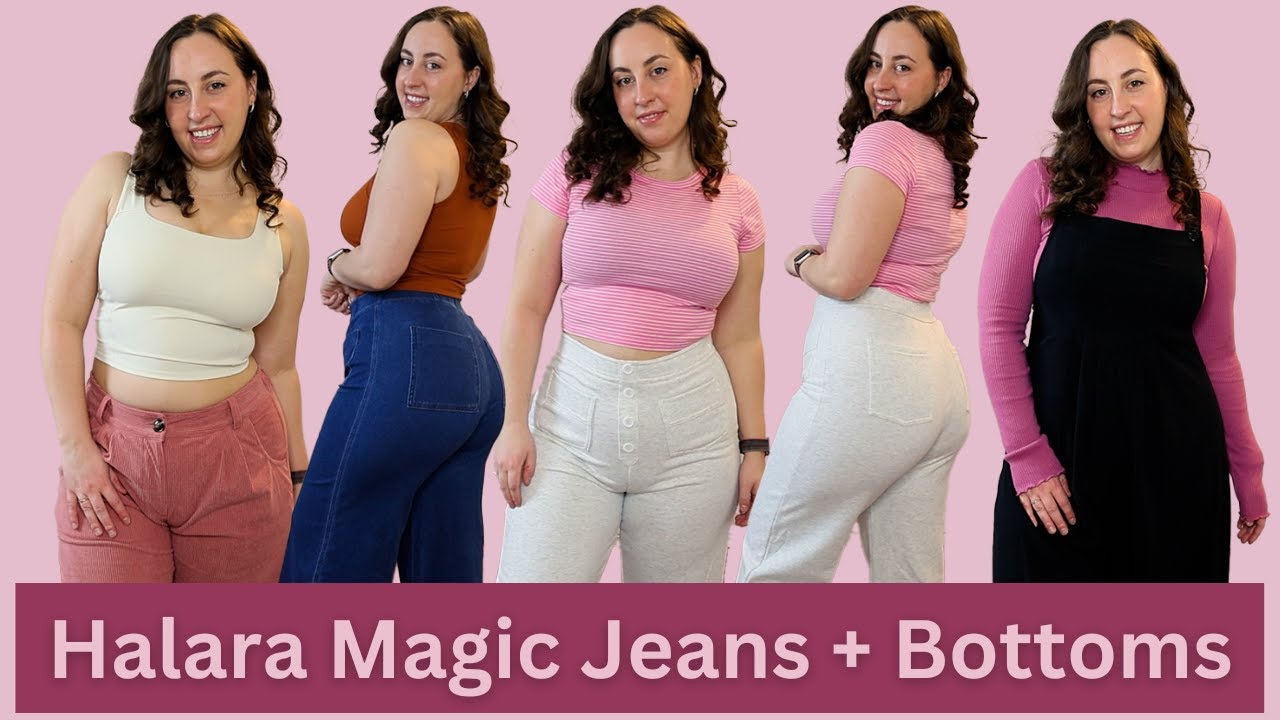 Halara magic jeans try on haul 😍 -15% irazu15 @halara_mexico