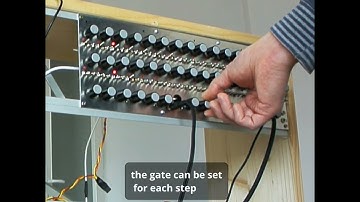 Arduino DIY Sequencer for synthesizers with variableclock