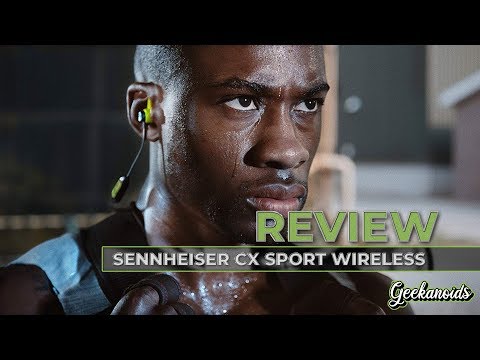 Sennheiser Cx Sport In Ear Wireless Sports Earphones Youtube