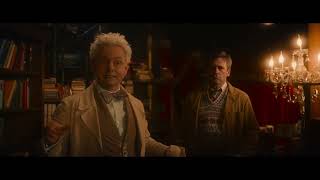 Aziraphale tries to answer Ninas questions - Good Omens Season 2