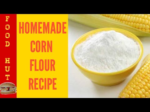 Homemade Corn Flour | How to Make Corn Flour at Home | DIY CornStarch | DIY Corn Flour by FooD