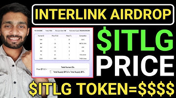 📢 INTERLINK TOKEN AIRDROP🔗$ITLG TOKEN PRICE PREDICTION📷$ITLG TOKEN PRICE=$$$
