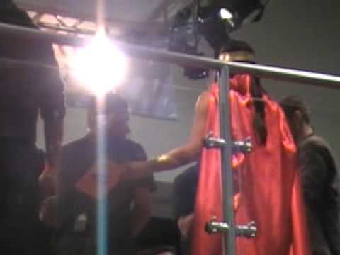 Olivia Munn as Wonder Woman at the G4 Booth for Comic con 09