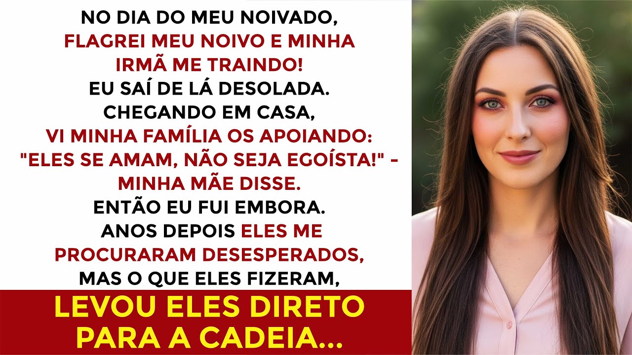 No dia do meu noivado, FLAGREI minha irmã e meu noivo aos BEIJOS