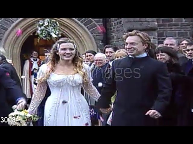 Kate Winslet and Jim Threapleton Wedding 1998 - YouTube