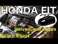 Honda fit valve adjustment and spark plugs 20092014