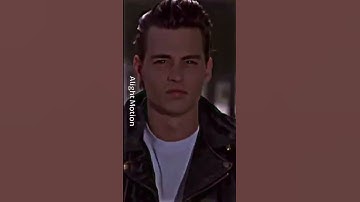 Thumbnail of Young Johnny Depp | Crybaby | #shorts #johnnydepp 😊❤️🤩