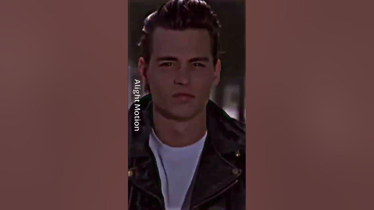 Young Johnny Depp | Crybaby | #shorts #johnnydepp 😊❤️🤩