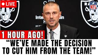 🚨 OMG! URGENT! RAIDERS JUST PULLED OFF AN UNEXPECTED EXIT! FANS ARE SHOCKED! LAS VEGAS RAIDERS NEWS