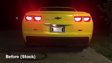 2013 V6 Camaro Muffler delete