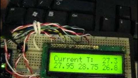 ARDUINO 2x16 LCD TEMPERATURE MONITOR WITH LM35 SENSOR