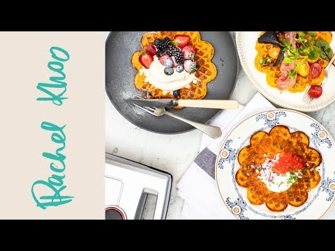 Rachel Khoo's Roasted Butternut Squash Waffles