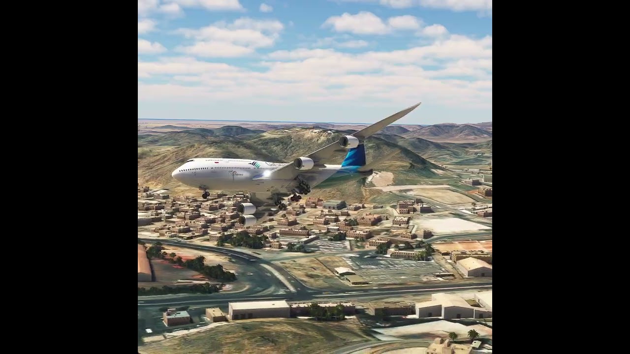 the plane hit a storm and made an emergency landing EPs248