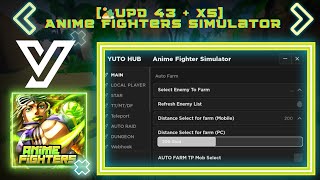 NEW UPDATE CODES* [🏜️UPD 43 + x5] Anime Fighters Simulator ROBLOX, ALL  CODES