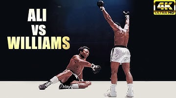 Muhammad Ali vs Cleveland Williams | The Night When Ali Shocked The All World | 4K Ultra HD