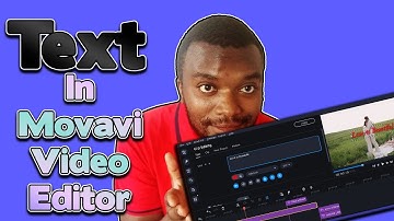 Movavi video editor tutorial | How to add text in movavi video editor