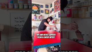 Artist support from a career artist #artistsupport #arttips #artlessons #artmentor #artlife