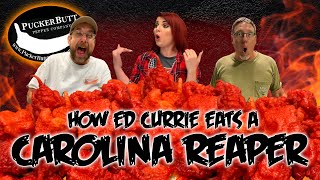 People Try The Carolina Reaper | Smokin' Ed Currie Edition