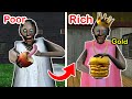 Rich Granny vs Poor Granny vs Tasty food - funny horror animation (Compilation #58)