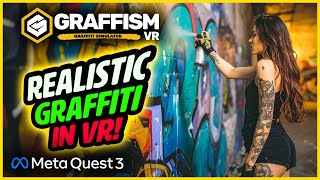 Graffism - Practice Graffiti Legally in this Immersive VR Graffiti Simulator App screenshot 1