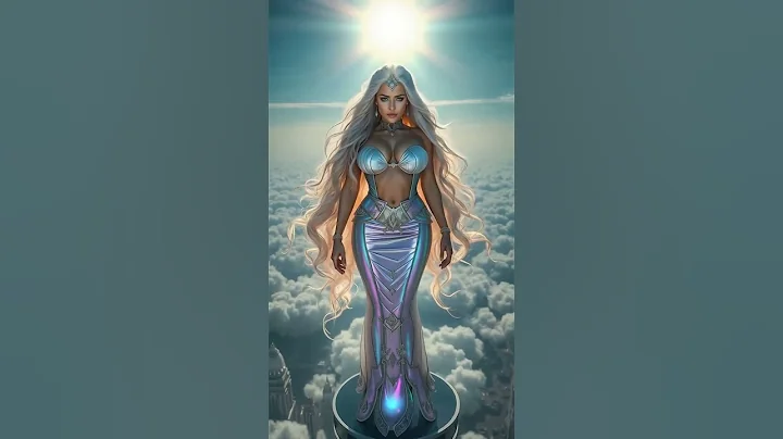 Wonderfull AI World. Veil of Light: The Enchantment of Ethera #aiart #digitalart #wallart