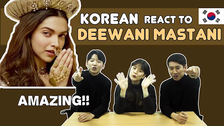 Koreans reagerar på Deewani Mastani | Häpnadsväckande video!