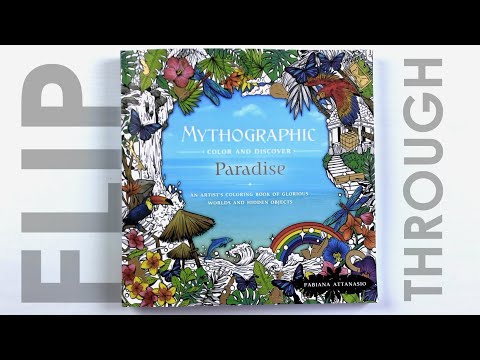 Mythographic Color and Discover: Paradise : An Artist's Coloring