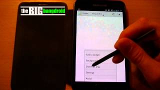 GNote review on the Samsung Galaxy Note screenshot 1