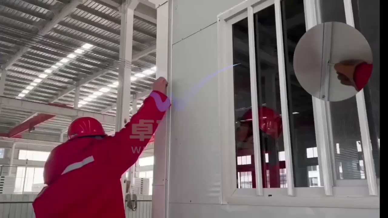 WELLUCKY Customized 20ft Portable Steel Container House Home Office Home Bar Living Versatile