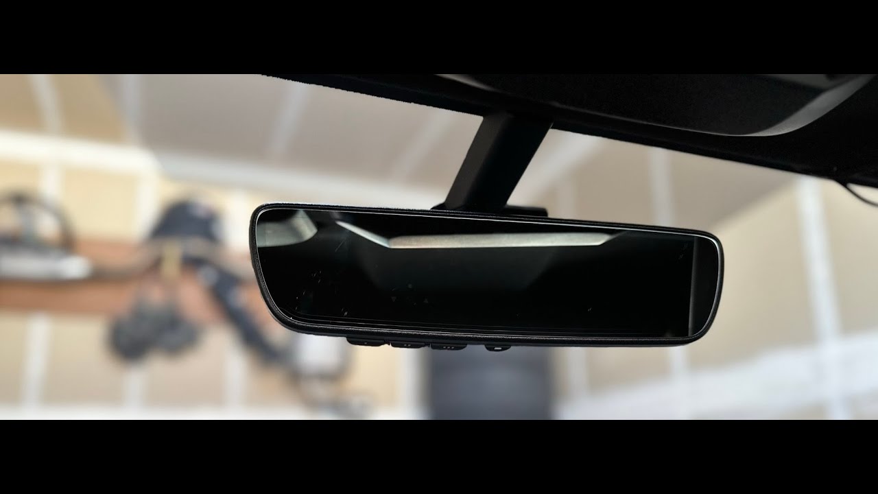 2022+ GR86/BRZ OEM Frameless Mirror w/Homelink, Auto-Dim