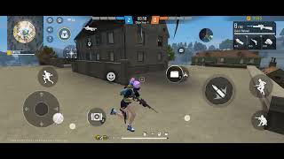 😎😎free fire noob vs 4 pro gamer || big youtuber|| Raistar|| white 444 || reote FF ka custom