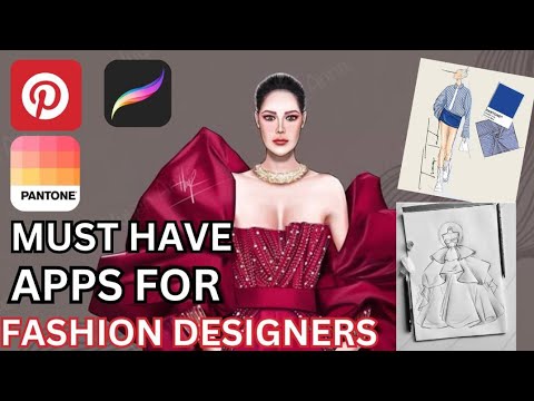 FIVE 🖐️ MUST HAVE FASHION APPS FOR DESIGNERS - YouTube