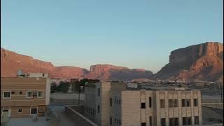 Tareem, Hadramaut. View from balcony.