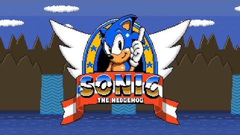 Sonic Fan Game - Sonic 8-Bit Overloaded Demo