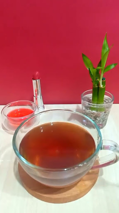 Resep 21 : Red Lip Black Tea | Comic 50 Resep Teh Duchess #blacktea #tehhitam  #teh #tea