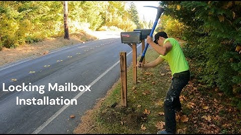 From Stolen to Secure: Installing a High Security Locking Mailbox