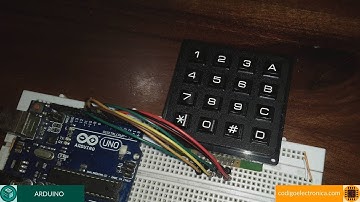 Arduino teclado o keypad 4x4