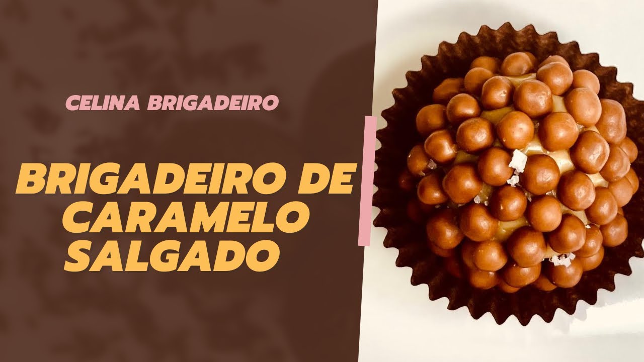 Brigadeiro de caramelo salgado